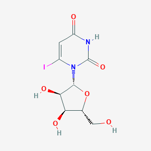molecular formula C9H11IN2O6 B175831 6-Iodouridine CAS No. 105967-11-1
