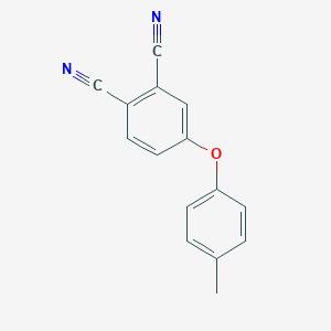 molecular formula C15H10N2O B175844 4-(p-Tolyloxy)phthalonitrile CAS No. 182417-07-8
