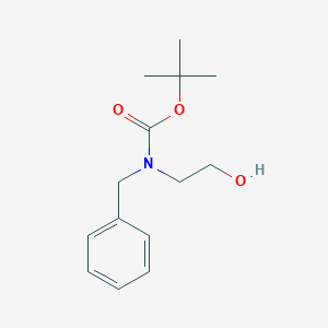 molecular formula C14H21NO3 B175846 Tert-butyl N-benzyl-N-(2-hydroxyethyl)carbamate CAS No. 121496-39-7