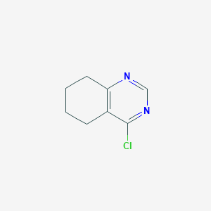 molecular formula C8H9ClN2 B175907 4-氯-5,6,7,8-四氢喹唑啉 CAS No. 1125-62-8