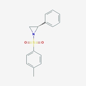 molecular formula C15H15NO2S B175912 (2S)-1-(4-methylphenyl)sulfonyl-2-phenylaziridine CAS No. 149769-84-6