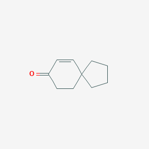 molecular formula C10H14O B175913 螺[4.5]癸-6-烯-8-酮 CAS No. 14523-53-6