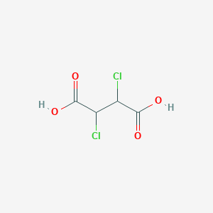 molecular formula C4H4Cl2O4 B017593 (R*,S*)-2,3-Dichlorosuccinic acid CAS No. 19922-87-3