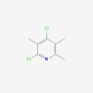 molecular formula C8H9Cl2N B017594 2,4-二氯-3,5,6-三甲基吡啶 CAS No. 109371-17-7