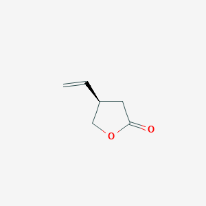 molecular formula C6H8O2 B175943 (R)-4-Vinyldihydrofuran-2(3H)-one CAS No. 121959-61-3