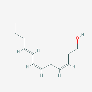 molecular formula C12H20O B175951 3Z,6Z,8E-Dodecatrien-1-ol CAS No. 19926-64-8
