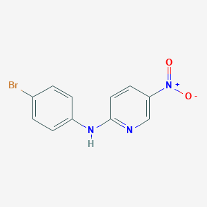 B175962 N-(4-bromophenyl)-5-nitropyridin-2-amine CAS No. 109899-66-3