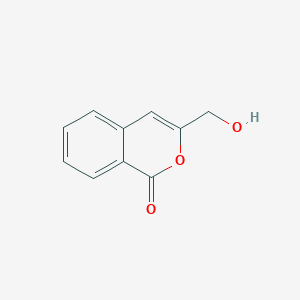 molecular formula C10H8O3 B175966 3-(羟甲基)-1H-异色苯并酮 CAS No. 104815-76-1
