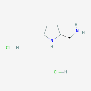 molecular formula C5H14Cl2N2 B175976 (R)-吡咯烷-2-基甲胺二盐酸盐 CAS No. 119020-04-1