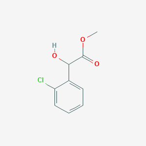 molecular formula C9H9ClO3 B175995 Methyl 2-(2-chlorophenyl)-2-hydroxyacetate CAS No. 156276-21-0