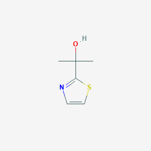 molecular formula C6H9NOS B176019 2-噻唑-2-基-丙烷-2-醇 CAS No. 16077-78-4