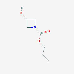 molecular formula C7H11NO3 B176066 Allyl 3-hydroxyazetidine-1-carboxylate CAS No. 1198283-27-0