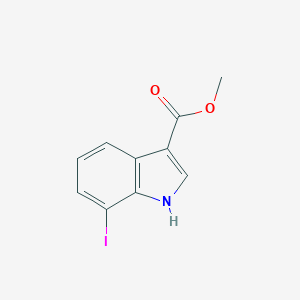 B176099 methyl 7-iodo-1H-indole-3-carboxylate CAS No. 123020-21-3