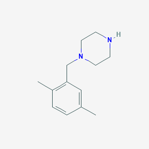 B176102 1-(2,5-Dimethyl-benzyl)piperazine CAS No. 104481-67-6