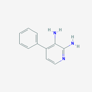 molecular formula C11H11N3 B176131 4-苯基吡啶-2,3-二胺 CAS No. 1203569-32-7