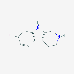 B176159 7-Fluoro-2,3,4,9-tetrahydro-1H-beta-carboline CAS No. 177858-80-9