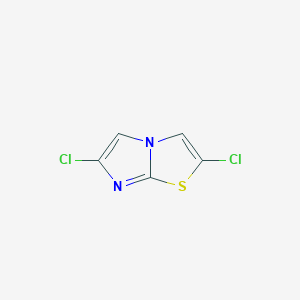 B176176 2,6-Dichloroimidazo[2,1-b][1,3]thiazole CAS No. 135718-53-5