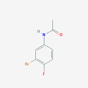 molecular formula C8H7BrFNO B176197 N-(3-Bromo-4-fluorophenyl)acetamide CAS No. 1009-75-2