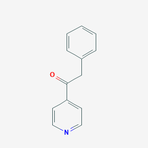 molecular formula C13H11NO B176213 2-苯基-1-(吡啶-4-基)乙酮 CAS No. 1017-24-9