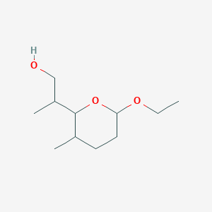 B017625 2-(6-Ethoxy-3-methyloxan-2-yl)propan-1-ol CAS No. 110128-76-2