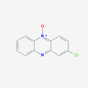 molecular formula C12H7ClN2O B176258 2-氯吩嗪 5-氧化物 CAS No. 1211-09-2