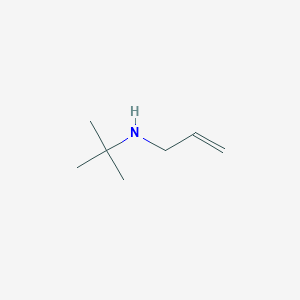 molecular formula C7H15N B176275 N-烯丙基-N-叔丁基胺 CAS No. 16486-68-3