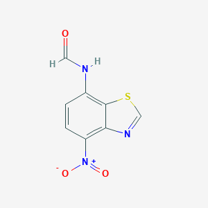 B017628 N-formyl 4-nitro-7-aminobenzthiazole CAS No. 107586-82-3