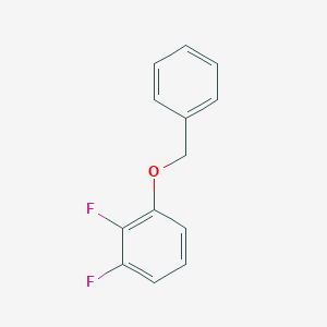 molecular formula C13H10F2O B176286 1-苄氧基-2,3-二氟苯 CAS No. 144292-53-5