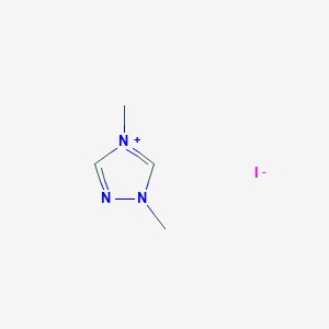 molecular formula C4H8IN3 B176291 1,4-Dimethyl-1,2,4-triazolium Iodide CAS No. 120317-69-3