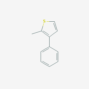 molecular formula C11H10S B176300 2-甲基-3-苯基噻吩 CAS No. 16939-16-5