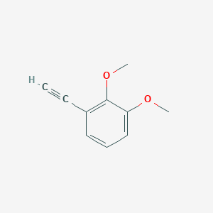 molecular formula C10H10O2 B176307 2,3-二甲氧基苯乙炔 CAS No. 171087-99-3