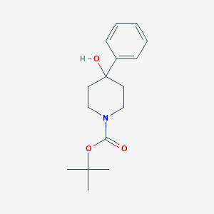 molecular formula C16H23NO3 B176317 叔丁基 4-羟基-4-苯基哌啶-1-羧酸酯 CAS No. 172734-33-7