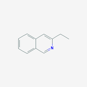molecular formula C11H11N B176333 3-乙基异喹啉 CAS No. 102878-59-1