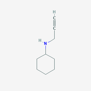 molecular formula C9H15N B176354 N-(丙-2-炔-1-基)环己胺 CAS No. 18292-76-7