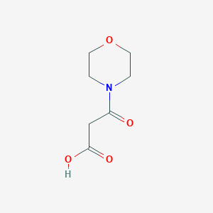 molecular formula C7H11NO4 B176359 3-Morpholin-4-yl-3-oxopropanoic acid CAS No. 105397-92-0