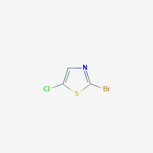 molecular formula C3HBrClNS B176366 2-Bromo-5-chlorothiazole CAS No. 16629-15-5