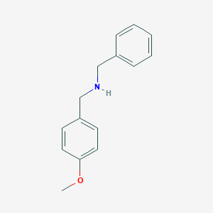 molecular formula C15H17NO B176431 Benzyl[(4-methoxyphenyl)methyl]amine CAS No. 14429-02-8