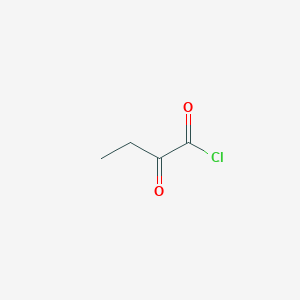 molecular formula C4H5ClO2 B176443 Butanoyl chloride, 2-oxo- CAS No. 17118-74-0