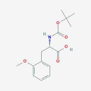 molecular formula C15H21NO5 B176447 Boc-2-甲氧基-L-苯丙氨酸 CAS No. 143415-63-8