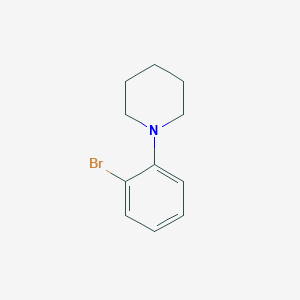 molecular formula C11H14BrN B176462 1-(2-溴苯基)哌啶 CAS No. 156808-79-6
