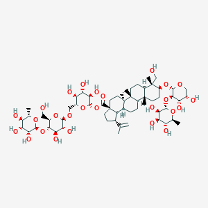 molecular formula C59H96O26 B176491 脉管苷 C CAS No. 135247-95-9