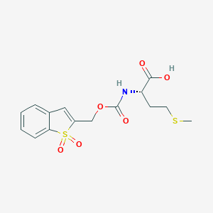 molecular formula C15H17NO6S2 B176541 N-Bsmoc-L-methionine CAS No. 197245-29-7