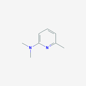molecular formula C8H12N2 B176651 N,N,6-三甲基吡啶-2-胺 CAS No. 199273-62-6