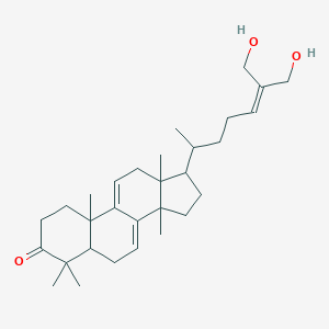 molecular formula C30H46O3 B176659 Ganoderiol F CAS No. 114567-47-4