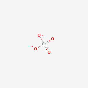 molecular formula CrO4(2-)<br>CrO4-2 B176676 铬酸盐 CAS No. 11104-59-9