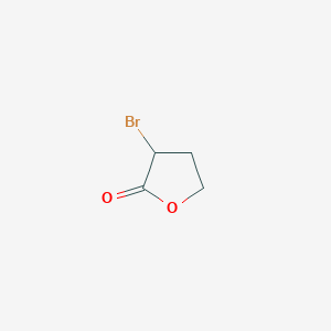 molecular formula C4H5BrO2 B017668 2-溴-4-丁醇内酯 CAS No. 5061-21-2