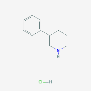 molecular formula C11H16ClN B176685 3-苯基哌啶盐酸盐 CAS No. 19509-09-2