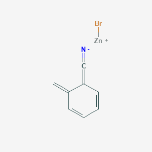 molecular formula C8H6BrNZn B176707 2-Cyanobenzylzinc bromide CAS No. 199465-66-2