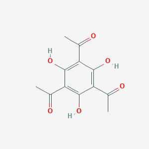 molecular formula C12H12O6 B017671 三乙酰佛罗咯酚 CAS No. 2161-87-7