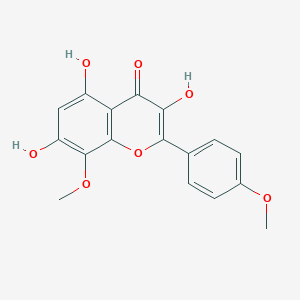 molecular formula C17H14O7 B017676 Prudomestin CAS No. 3443-28-5